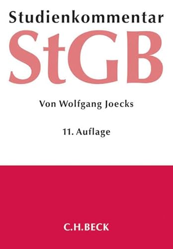 Strafgesetzbuch: Studienkommentar - Joecks, Wolfgang