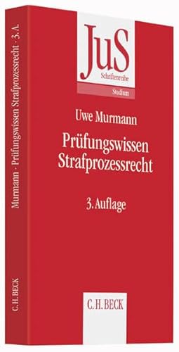 Stock image for Prfungswissen Strafprozessrecht (JuS-Schriftenreihe/Studium, Band 175) for sale by medimops