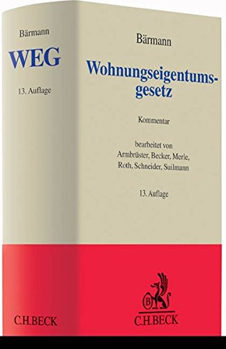 Imagen de archivo de Wohnungseigentumsgesetz a la venta por GF Books, Inc.
