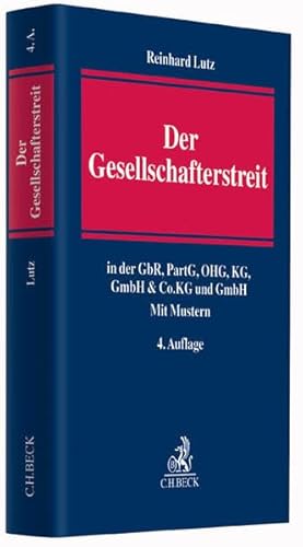 Beispielbild fr Der Gesellschafterstreit: in der GbR, PartG, OHG, KG, GmbH & Co. KG und GmbH zum Verkauf von medimops