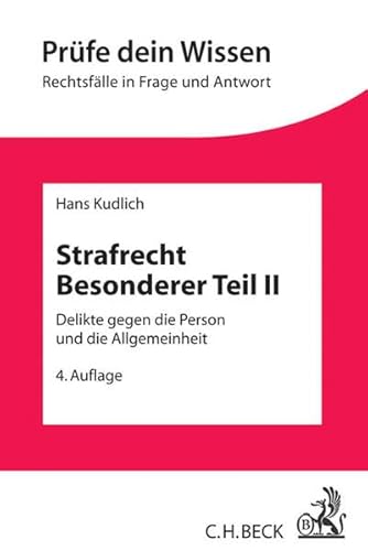 9783406680618: Kudlich, H: Strafrecht Besonderer Teil II