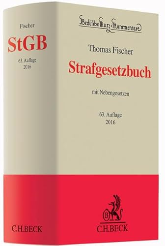 9783406682605: Strafgesetzbuch: mit Nebengesetzen