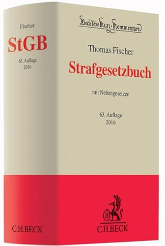 9783406682605: Strafgesetzbuch: mit Nebengesetzen