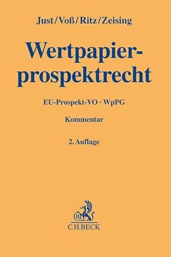 Stock image for Wertpapierprospektrecht: EU-Prospekt-VO und WpPG for sale by Revaluation Books