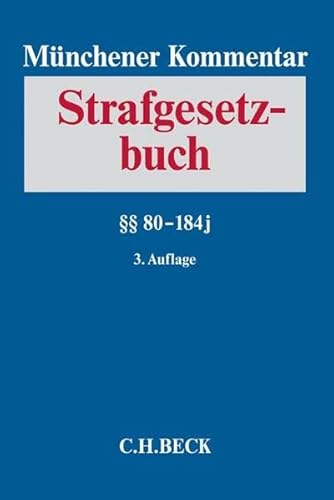 9783406685538: Mnchener Kommentar zum Strafgesetzbuch Bd. 3:  80-184j StGB