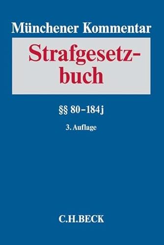 9783406685538: Mnchener Kommentar zum Strafgesetzbuch Bd. 3:  80-184j StGB