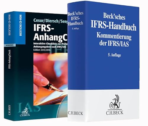 9783406691775: Kombination Beck'sches IFRS-Handbuch und IFRS-AnhangCheck 2015/2016. Buch und CD-ROM