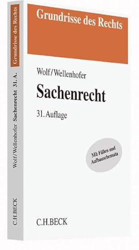 Beispielbild fr Sachenrecht (Grundrisse des Rechts) zum Verkauf von medimops