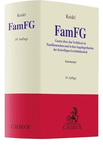 FamFG. begründet von Dr. h.c. Theodor Keidel ; herausgegeben von Helmut Engelhardt, Werner Sternal ; bearbeitet von Lutz Budde, Vorsitzender Richter am OLG Hamm; Helmut Engelhardt, Richter am OLG Hamm; Dr. Michael Giers, Direktor der AG Neustadt a, Rbge.; Dr. Jörn Heinemann, Notar in Neumarkt/Opf.; Dr. Ul - Keidel, Theodor, Helmut (Verfasser Engelhardt und Herausgeber) Budde