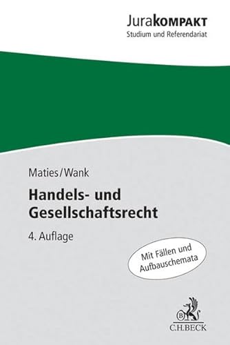 Beispielbild fr Handels- und Gesellschaftsrecht (Jura kompakt) zum Verkauf von medimops