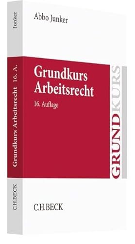 Beispielbild fr Grundkurs Arbeitsrecht zum Verkauf von medimops