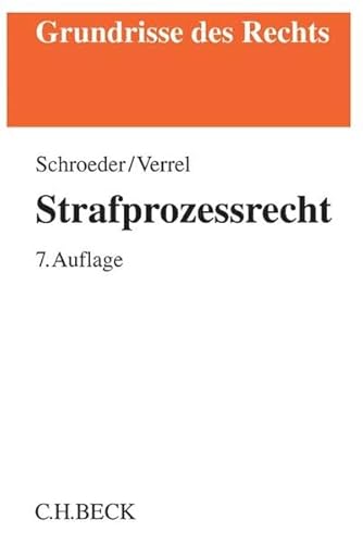 Stock image for Strafprozessrecht (Grundrisse des Rechts) for sale by medimops