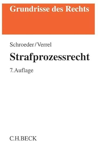 Stock image for Strafprozessrecht (Grundrisse des Rechts) for sale by medimops