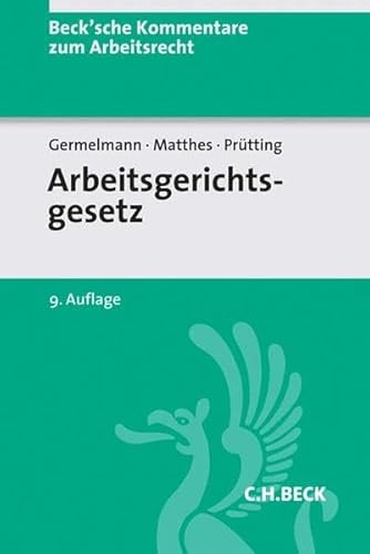 9783406706431: Arbeitsgerichtsgesetz