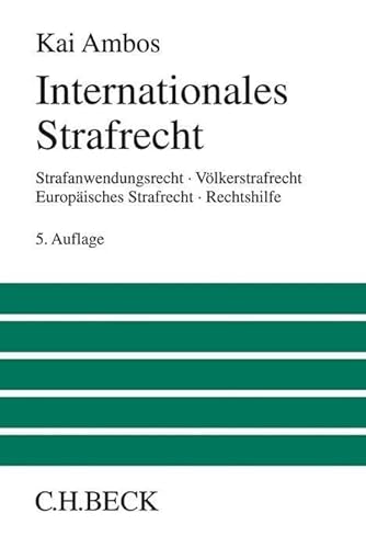 Beispielbild fr Internationales Strafrecht zum Verkauf von Blackwell's