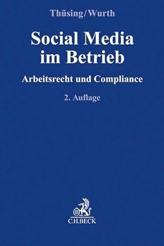 Beispielbild fr Social Media im Betrieb Arbeitsrecht und Compliance zum Verkauf von Buchpark