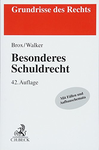 Stock image for Besonderes Schuldrecht (Grundrisse des Rechts) for sale by medimops