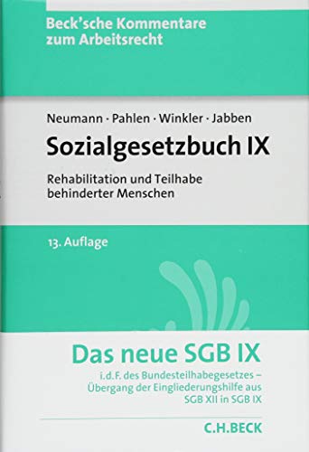 9783406718892: Sozialgesetzbuch IX - Rehabilitation und Teilhabe