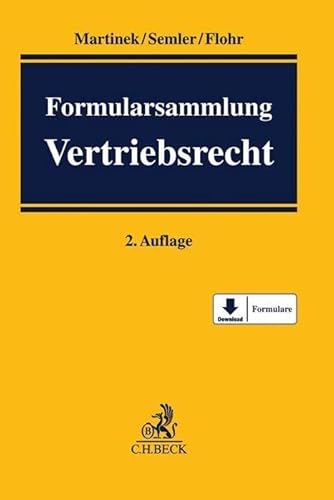 Stock image for Formularsammlung Vertriebsrecht for sale by Revaluation Books