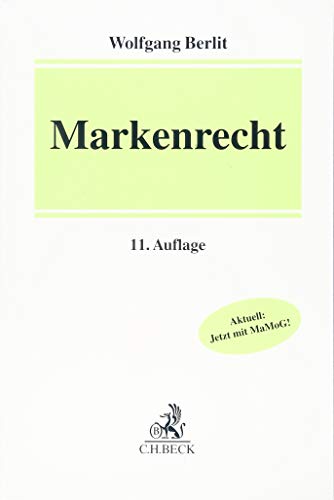 Stock image for Markenrecht for sale by medimops