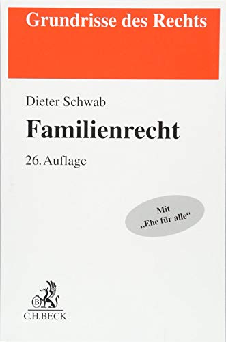 9783406723650: Grundrisse des Rechts - Familienrecht 26. Auflage