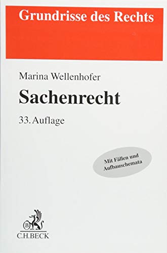 Beispielbild fr Sachenrecht (Grundrisse des Rechts) zum Verkauf von medimops