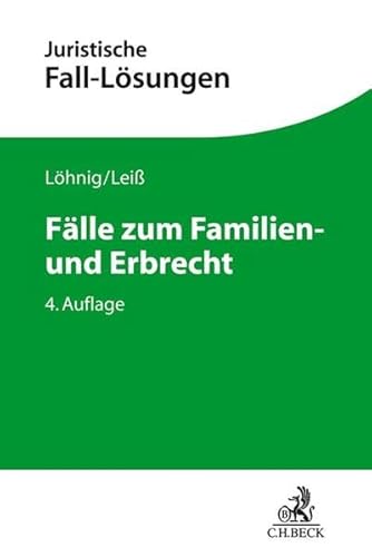 Beispielbild fr Flle zum Familien- und Erbrecht (Juristische Fall-Lsungen) zum Verkauf von medimops