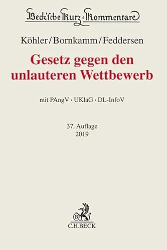 Imagen de archivo de Gesetz gegen den unlauteren Wettbewerb : Preisangabenverordnung, Unterlassungsklagengesetz, Dienstleistungs-Informationspflichten-Verordnung a la venta por Buchpark