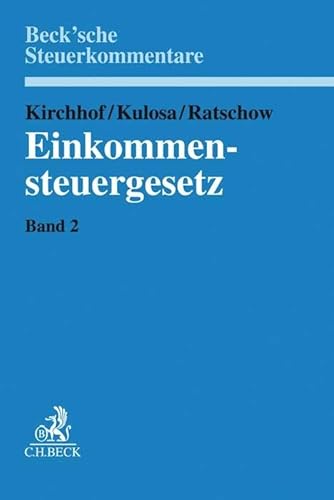 9783406726828: Einkommensteuergesetz Band 2:  9-25