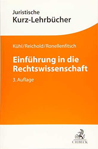 Stock image for Einfhrung in die Rechtswissenschaft: Ein Studienbuch for sale by medimops