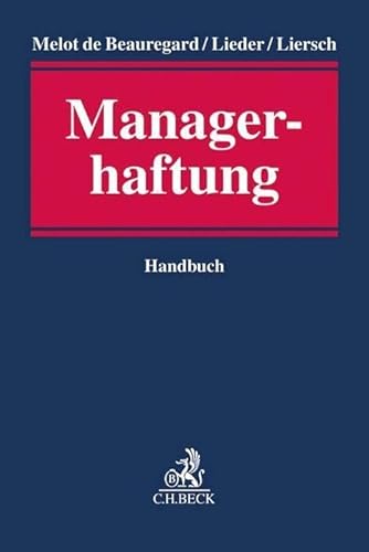 Stock image for Managerhaftung for sale by PBShop.store US