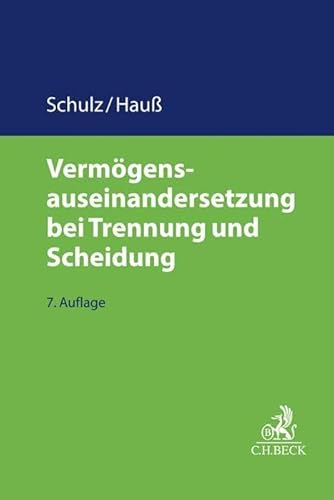 Stock image for Vermgensauseinandersetzung bei Trennung und Scheidung for sale by Revaluation Books