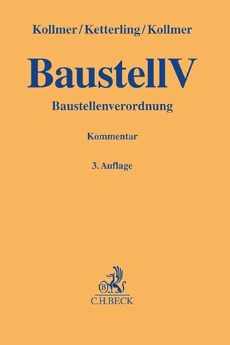 Beispielbild fr Baustellenverordnung (Gelbe Erluterungsbcher) zum Verkauf von medimops