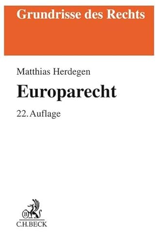 Beispielbild fr Europarecht zum Verkauf von medimops