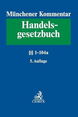 Beispielbild fr Mnchener Kommentar zum Handelsgesetzbuch Band 1: Erstes Buch. Handelsstand  1-104a zum Verkauf von Buchpark