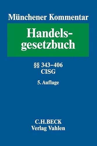 Stock image for Mnchener Kommentar zum Handelsgesetzbuch Bd. 5: Viertes Buch. Handelsgeschfte -Language: german for sale by GreatBookPrices