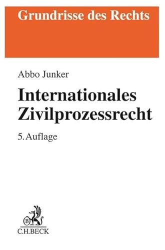 Imagen de archivo de Internationales Zivilprozessrecht a la venta por medimops