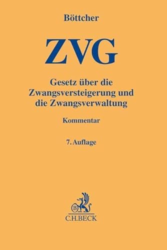 Stock image for ZVG: Gesetz ber die Zwangsversteigerung und Zwangsverwaltung for sale by Revaluation Books