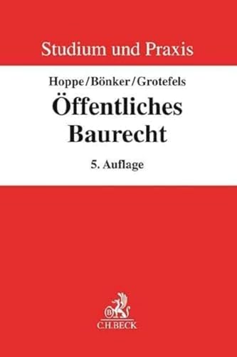 Stock image for ffentliches Baurecht: Raumordnungsrecht, Stdtebaurecht, Bauordnungsrecht for sale by Revaluation Books