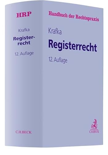 Beispielbild fr Registerrecht zum Verkauf von GreatBookPrices