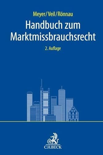 Imagen de archivo de Handbuch zum Marktmissbrauchsrecht a la venta por GreatBookPrices