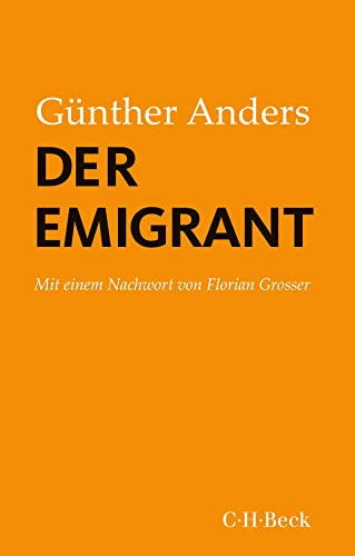 Stock image for Der Emigrant -Language: german for sale by GreatBookPrices