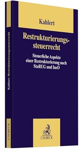 Stock image for Restrukturierungssteuerrecht for sale by Blackwell's