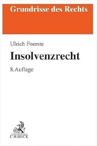 Stock image for Insolvenzrecht for sale by Blackwell's