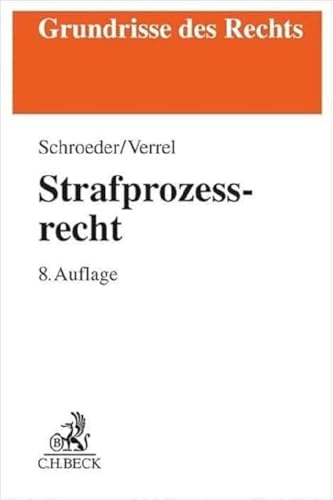 Stock image for Strafprozessrecht for sale by GreatBookPrices