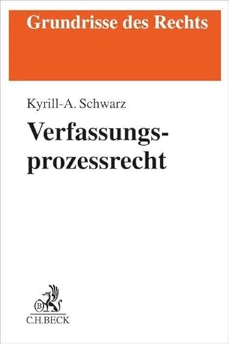 Stock image for Verfassungsprozessrecht -Language: german for sale by GreatBookPrices