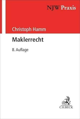 Stock image for Maklerrecht for sale by Revaluation Books