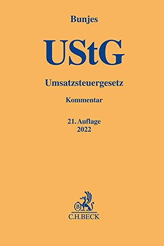 Umsatzsteuergesetz/UStG - Johann Bunjes