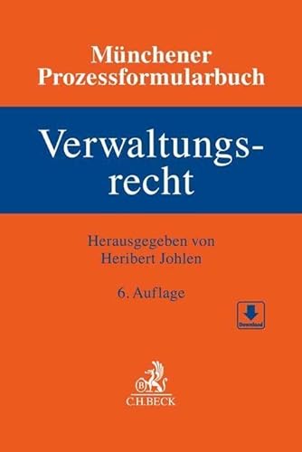 9783406781438: Mnchener Prozessformularbuch Bd. 7: Verwaltungsrecht