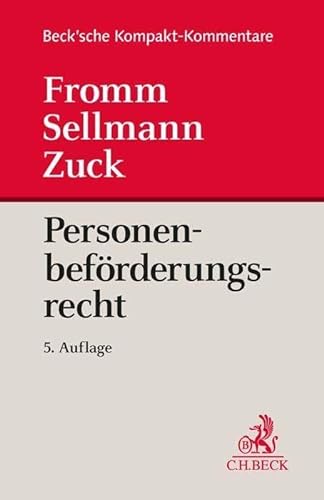 Stock image for Personenbefrderungsrecht for sale by GreatBookPrices
